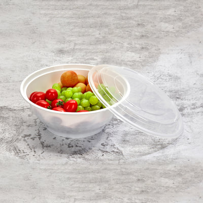 48 oz Premium 8" Bowl Combo (White) - 150/Case