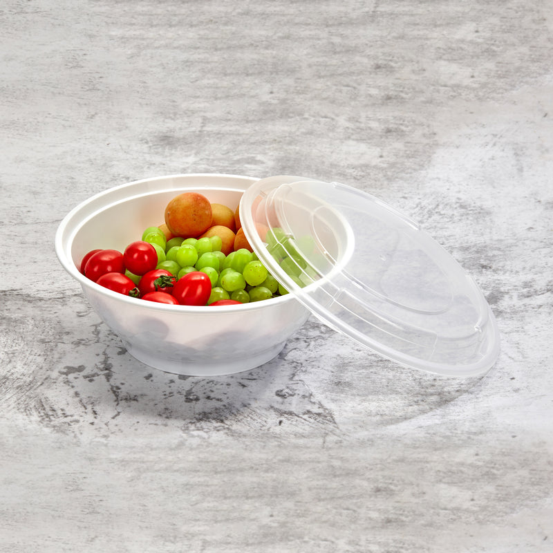 48 oz Premium 8" Bowl Combo (White) - 150/Case