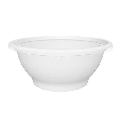 8 oz Premium 4" Bowl Combo (White) - 25/Case