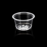 ezSelect Clear Plastic Portion Cup (0.75 oz) - 2500/case - ReztaurantDirect 