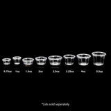 ezSelect Clear Plastic Portion Cup (0.75 oz) - 2500/case - ReztaurantDirect 