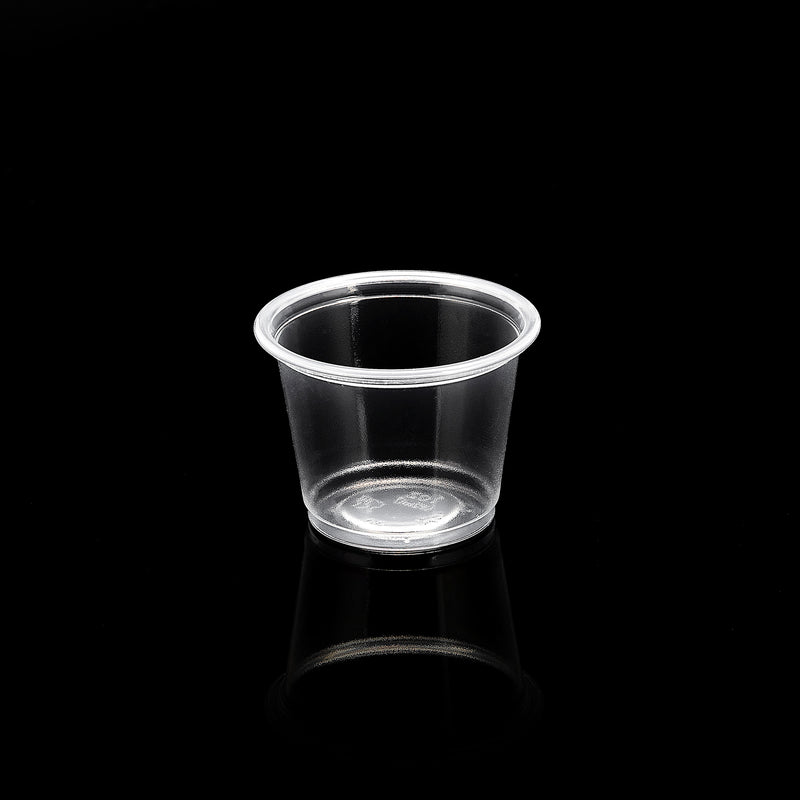 1 oz PP Portion Cup (Clear) - 2500/Case