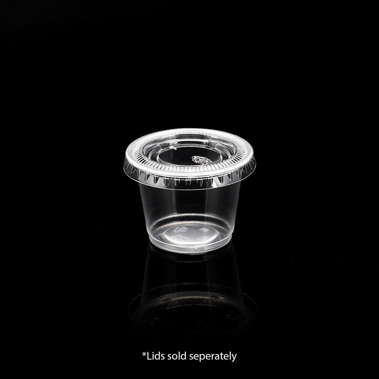 ezSelect Clear Plastic Portion Cup (1 oz) - 2500/case - ReztaurantDirect 