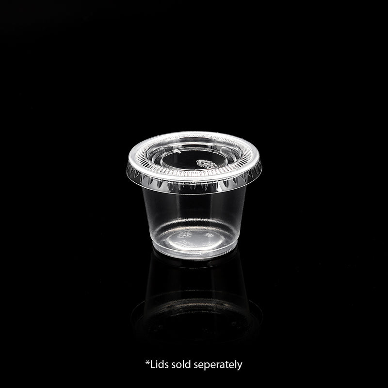 1 oz PP Portion Cup (Clear) - 2500/Case