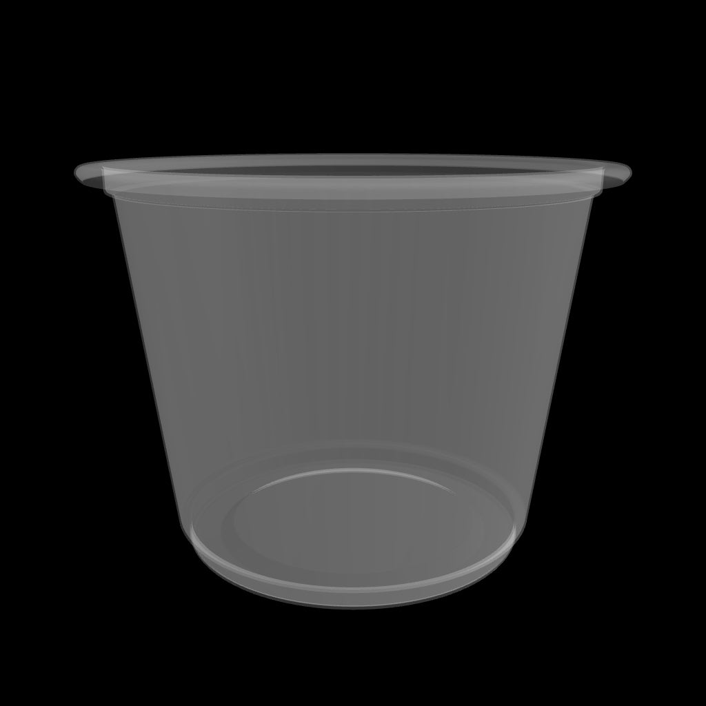 Clear Plastic Portion Cup (1 oz) - 2500/case