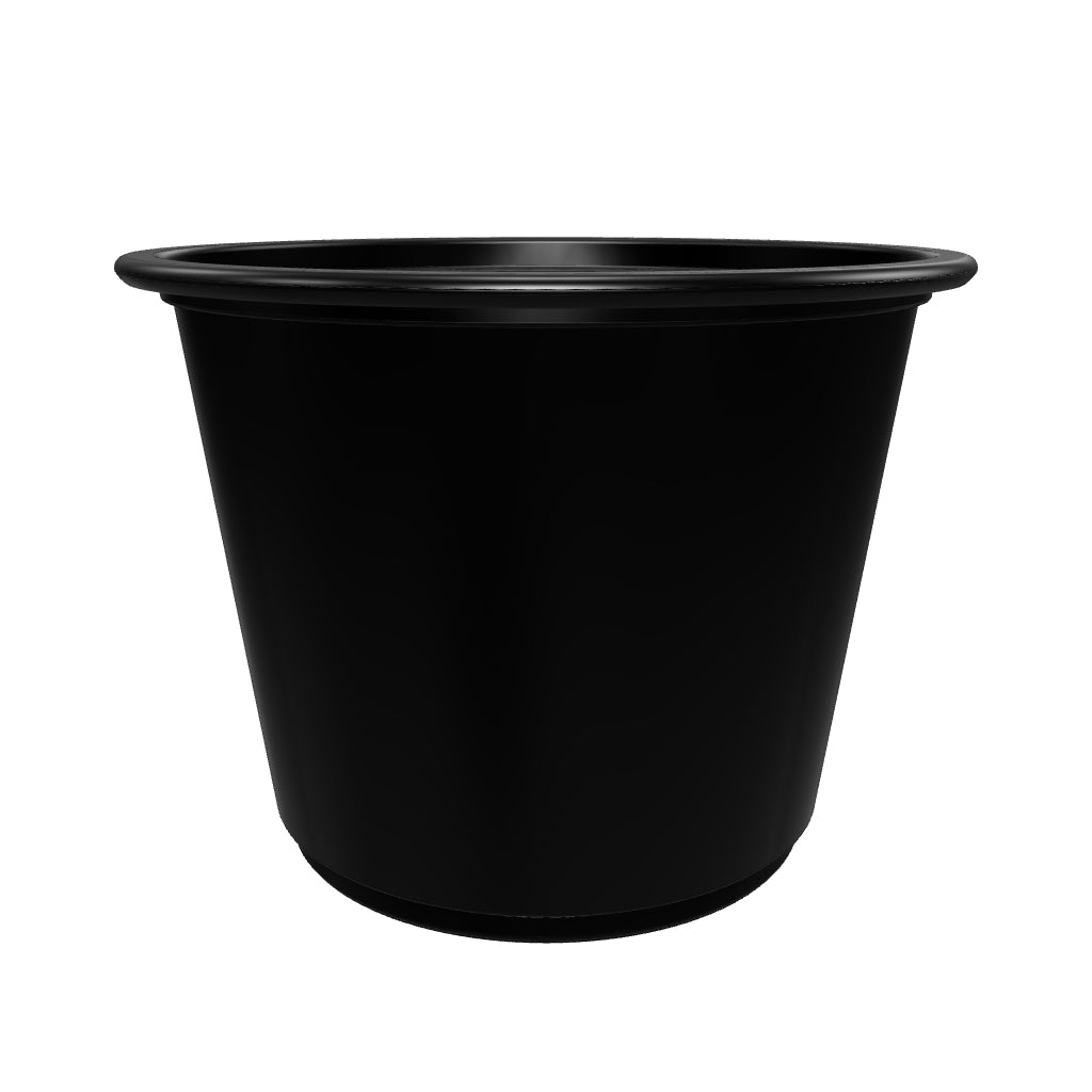 Black Plastic Portion Cup (1 oz) - 2500/case