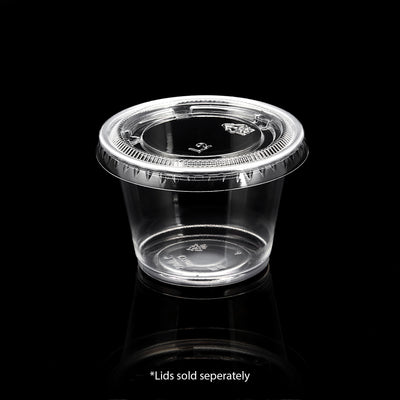 2.5 oz PP Portion Cup (Clear) - 2500/Case