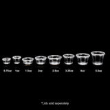 ezSelect Clear Plastic Portion Cup (2.5 oz) - 2500/case - ReztaurantDirect 