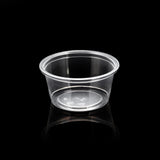 ezSelect Clear Plastic Portion Cup (2 oz) - 2500/case - ReztaurantDirect 