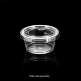 ezSelect Clear Plastic Portion Cup (2 oz) - 2500/case - ReztaurantDirect 