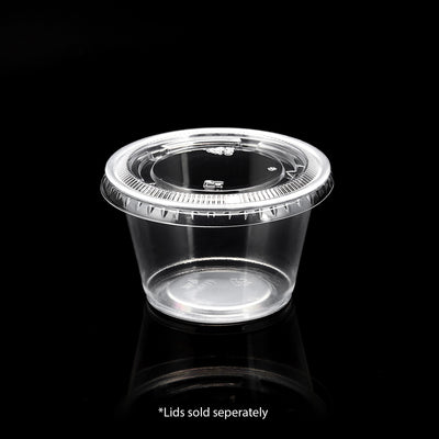 4 oz PP Portion Cup (Clear) - 2500/Case