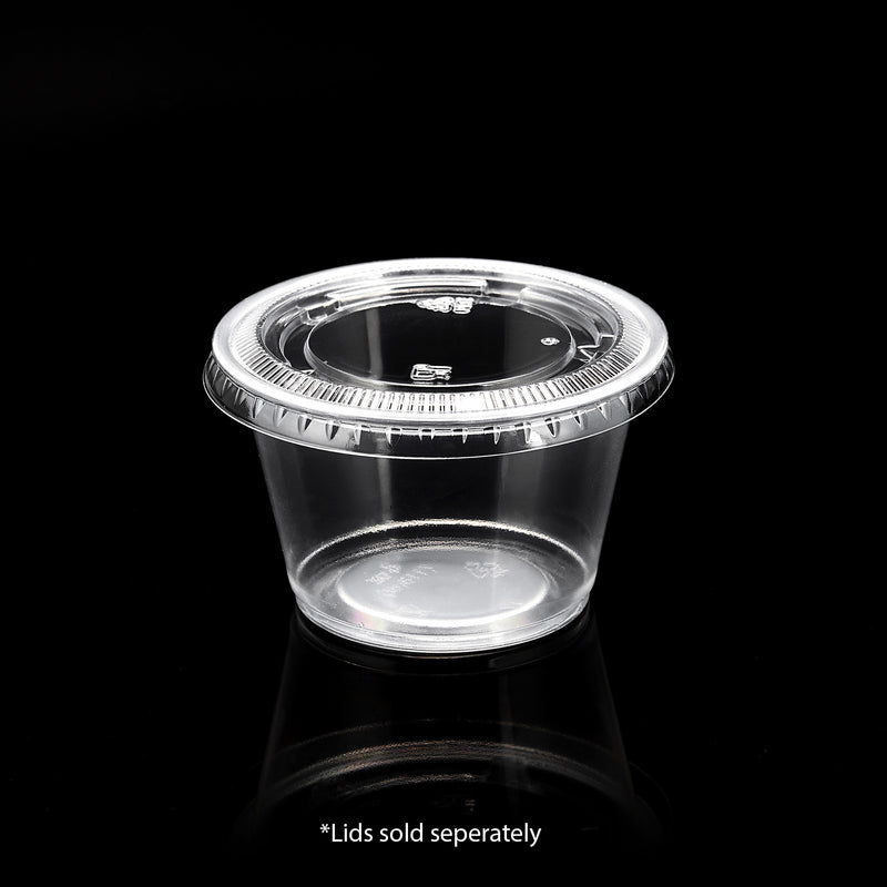 4 oz PP Portion Cup (Clear) - 2500/Case