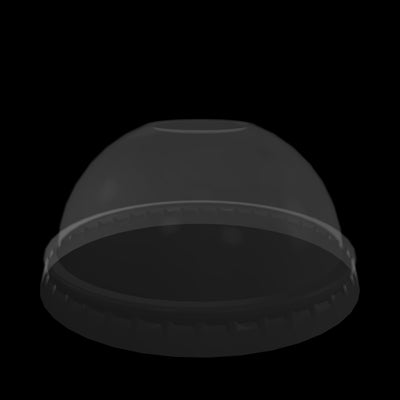 10 oz PET Dome Lid (Clear) - 1000/Case