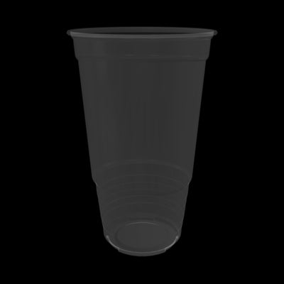 32 oz Heavy Weight Pedestal PET Cup (Clear) - 300/Case