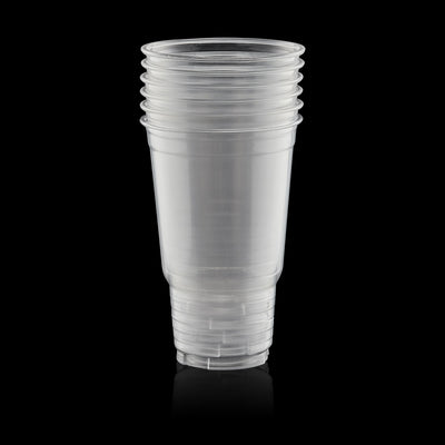 32 oz Heavy Weight Pedestal PET Cup (Clear) - 300/Case