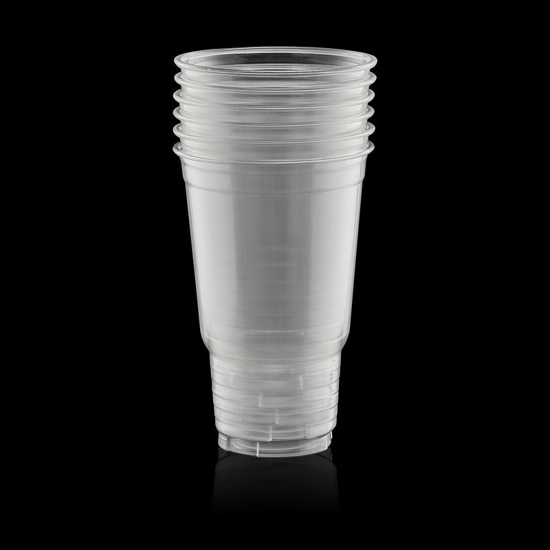 32 oz Heavy Weight Pedestal PET Cup (Clear) - 300/Case