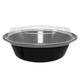 16 oz Premium 6" Round Combo (Black) - 25/Case