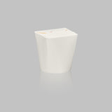 16 oz PE Coated Round Oyster Pail (White) - 500/Case