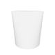 16 oz PE Coated Round Oyster Pail (White) - 500/Case