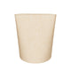 32 oz PE Coated Round Oyster Pail (Kraft) - 500/Case