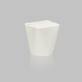 32 oz PE Coated Round Oyster Pail (White) - 500/Case