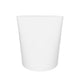 32 oz PE Coated Round Oyster Pail (White) - 500/Case