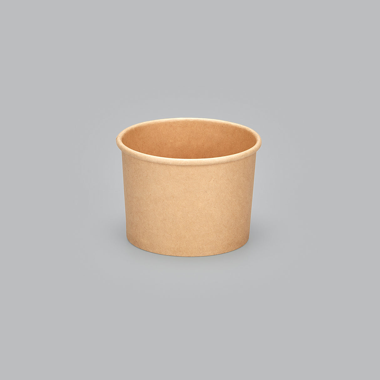 12 oz PE Coated Paper Food Cup (Kraft) - 500/Case