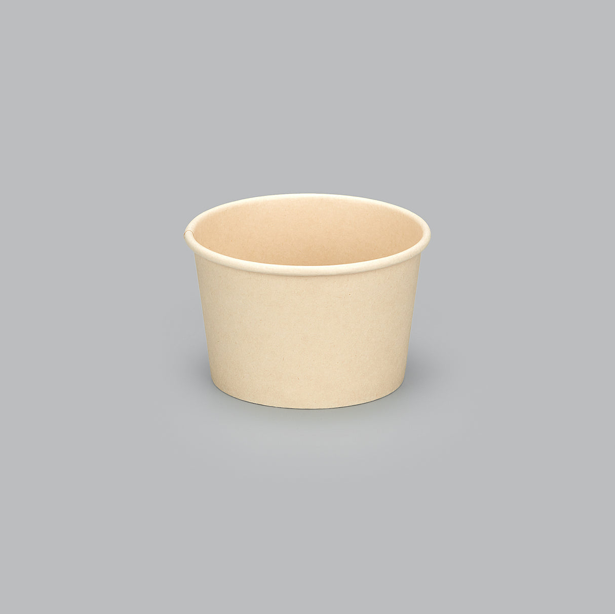 8 oz Double Coated PE Paper Food Cup (Bamboo) - 500/Case