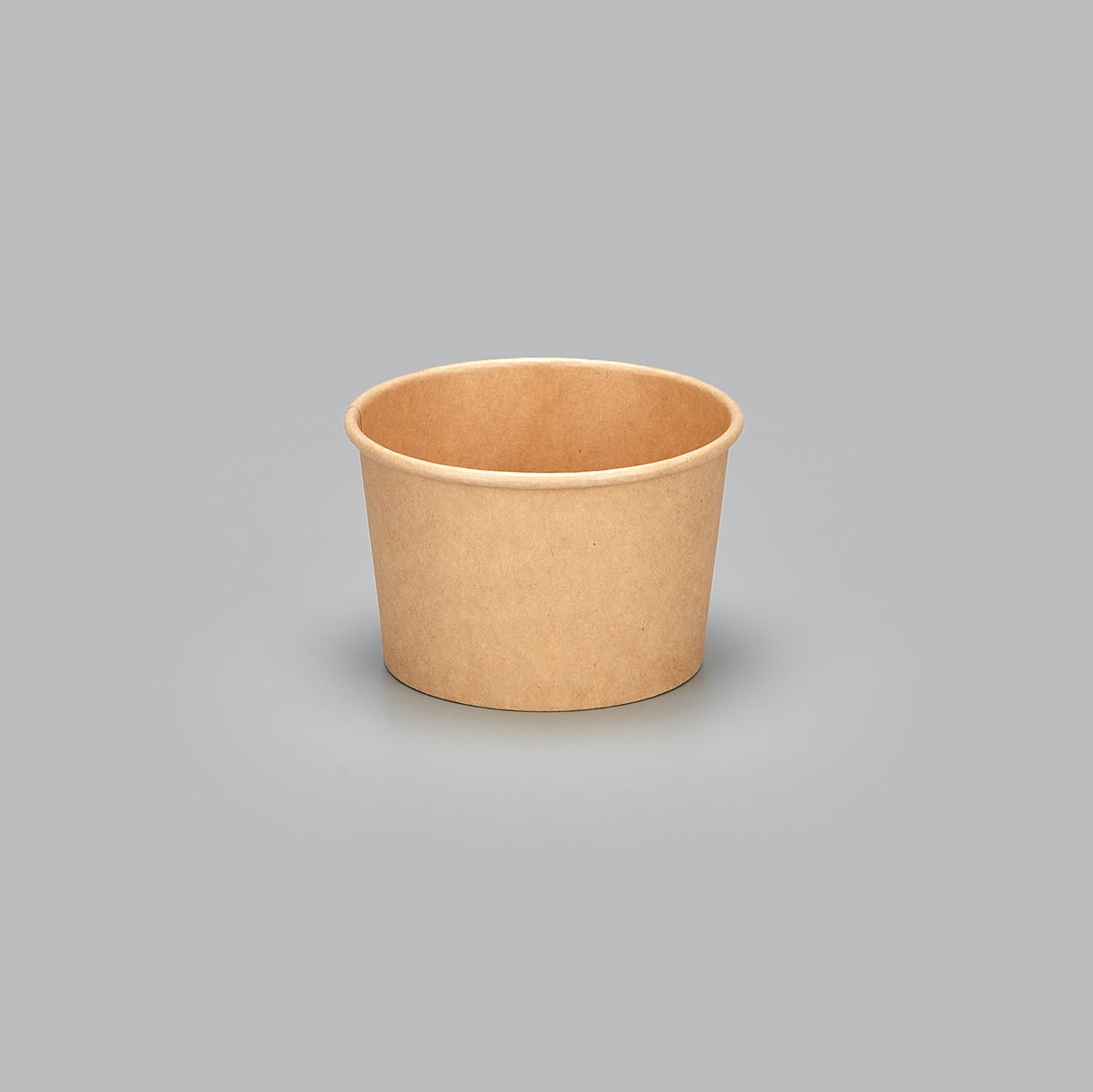 8 oz PE Coated Paper Food Cup (Kraft) - 500/Case