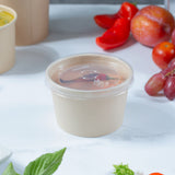 Paper Food Cup with Lid Combo (250/case)