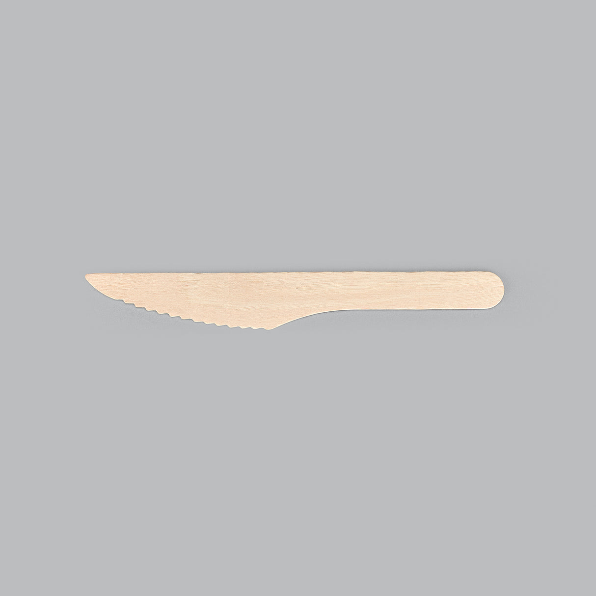 6 1/2" Wooden Knife (Unwrapped) - 1000/Case