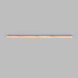 Jumbo 7 3/4" Wooden Straw (Wrapped) - 5000/Case